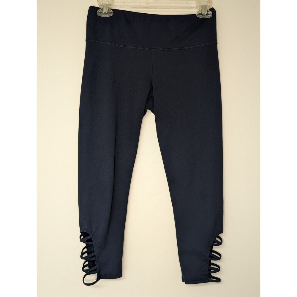 Threads 4 Thought ReActive Capri Leggings Women Blue S Recycled Materials